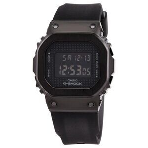 NWT Authentic Casio G-Shock Alarm Quartz Digital Black Dial Women's Watch
